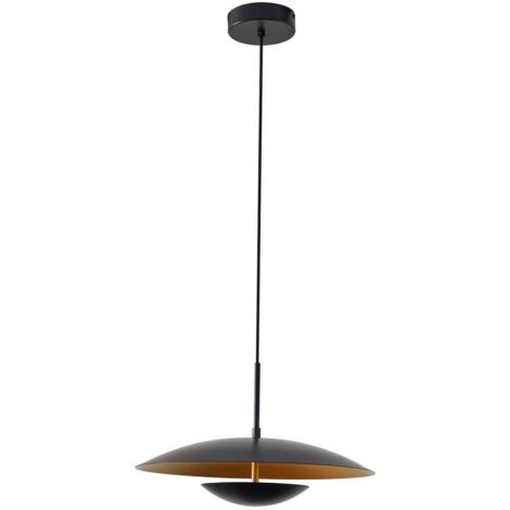 Lindby LED 'Tiama' in Nero da Metallo