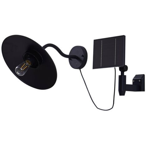 Lindby LED 'Virane' in Nero da Alluminio