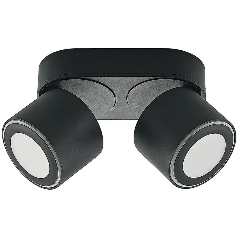 

Lindby Lowie foco LED, 4 luces, negro