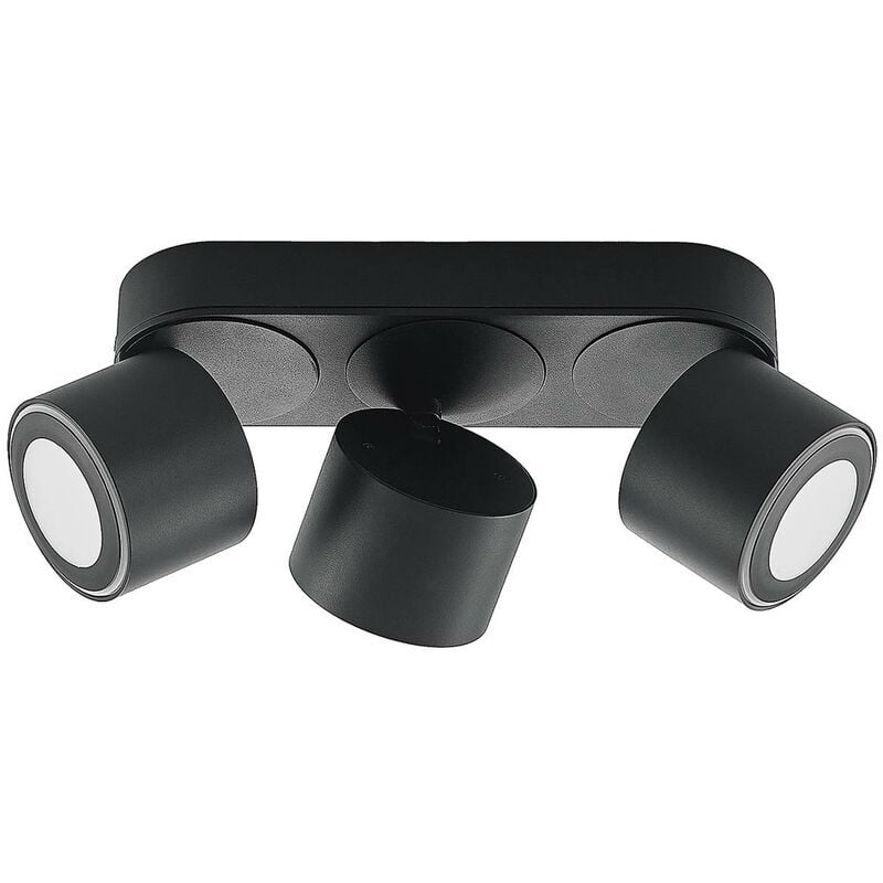 

Lindby Lowie foco LED, 6 luces, negro