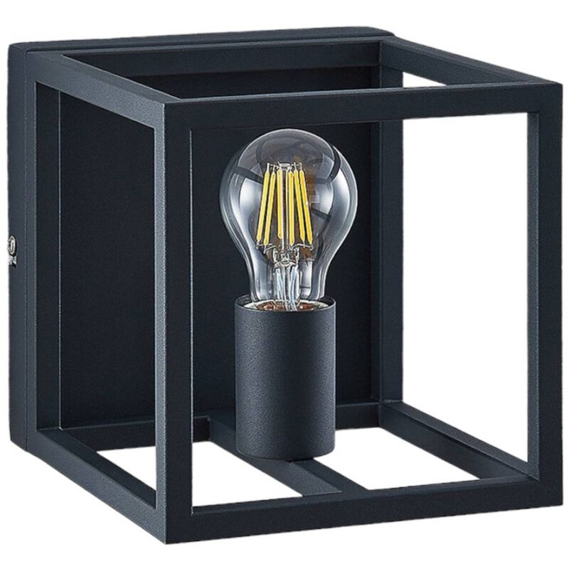 

Lindby Meron aplique, forma de caja, gris oscuro