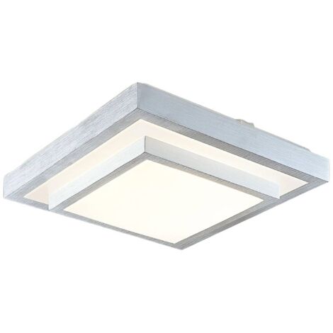 Lindby Mirco lámpara de techo LED angular 37,5 cm