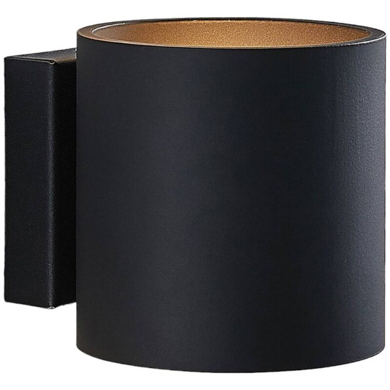 

Lindby Mirza aplique de aluminio, redondo, negro
