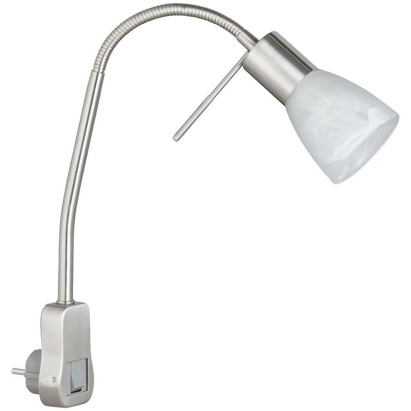

Lindby Nevyana lámpara enchufe flexarm interruptor