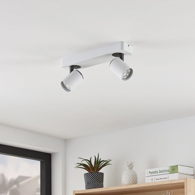 

Ninette foco de techo, blanco, 2 luces - Lindby