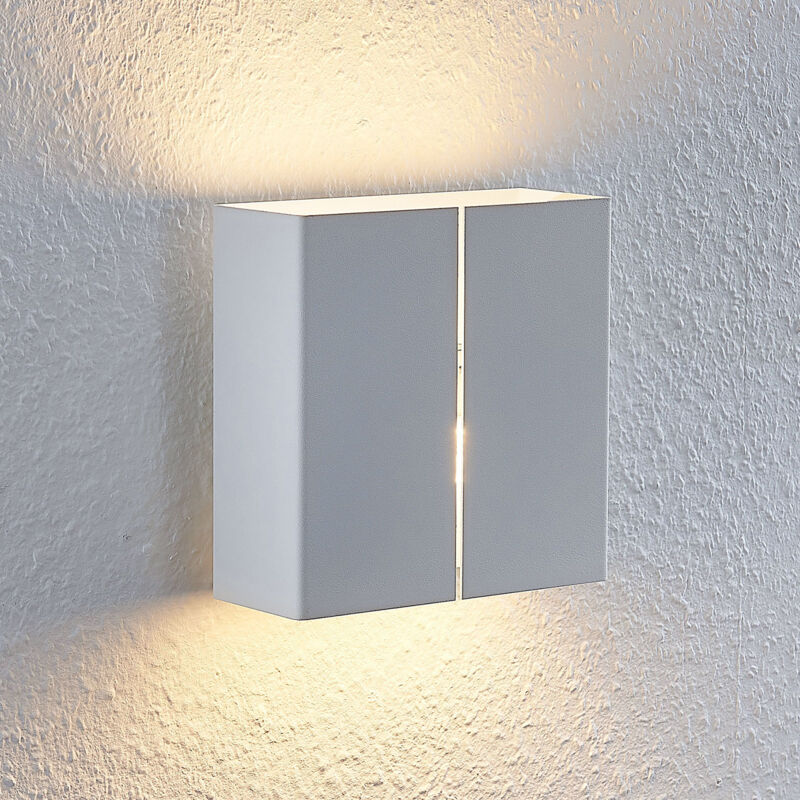 

Putri lámpara de pared de acero, blanco - Lindby