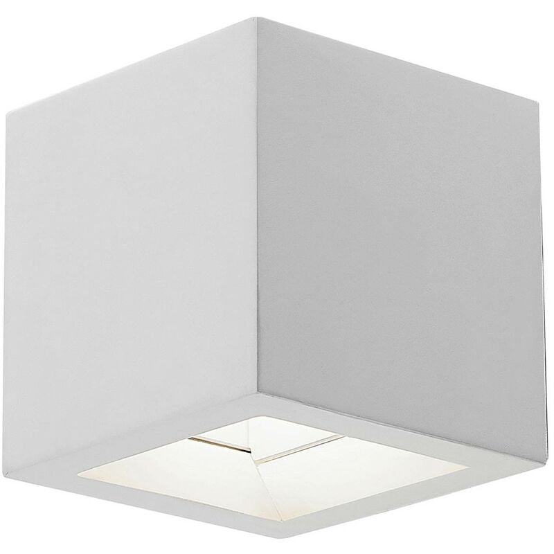 

Lindby Quaso aplique LED de yeso blanco