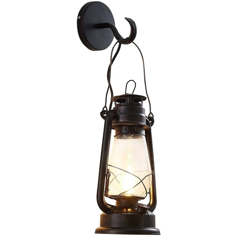 

Lindby Raisa aplique, farol, color óxido