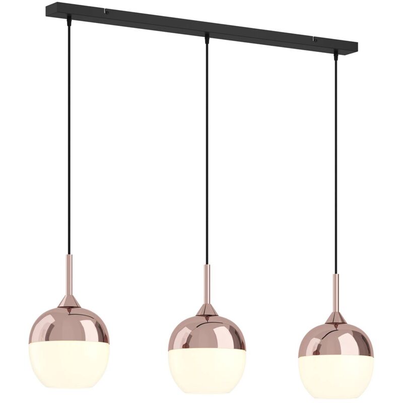 

Rangina lámpara colgante, cobre, 3 luces - Lindby