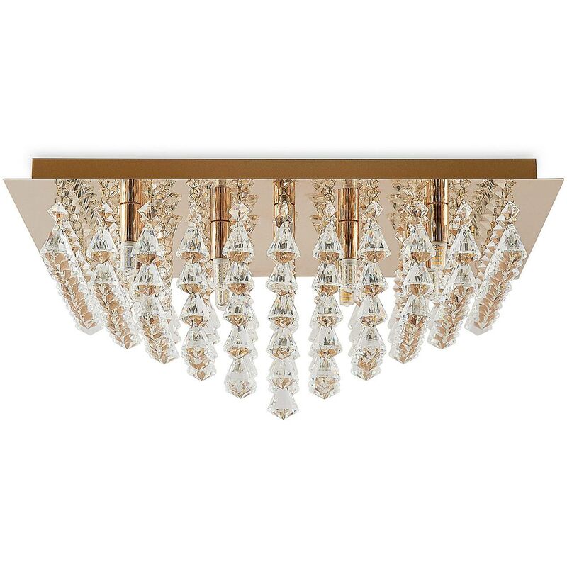 Lindby - Rimedia plafoniera, oro, 55 cm - oro