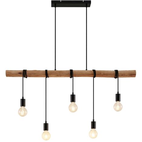Lindby 'Rom' in Ocra da Legno