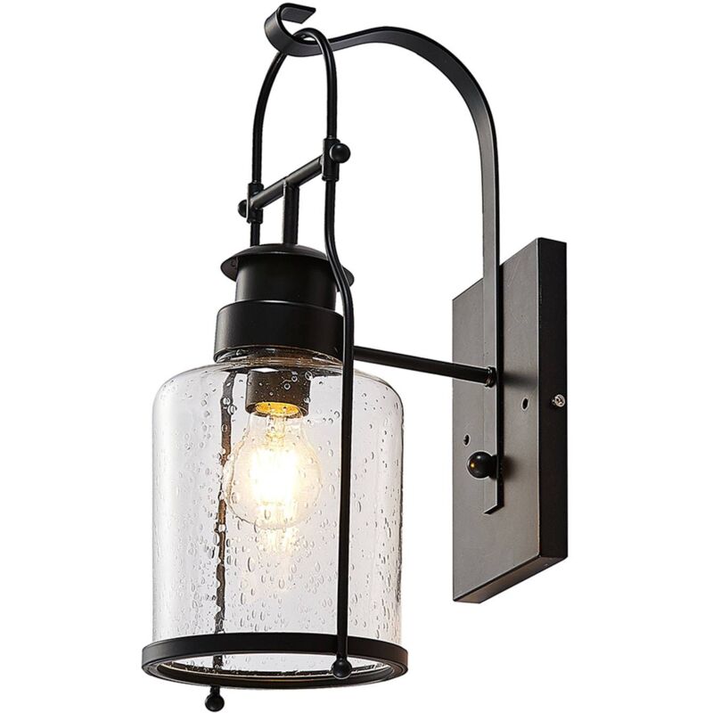 

Lindby Rozalie aplique, farol, negro
