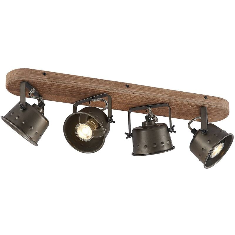 

Lindby Rubinjo foco de techo, 4 luces alargado
