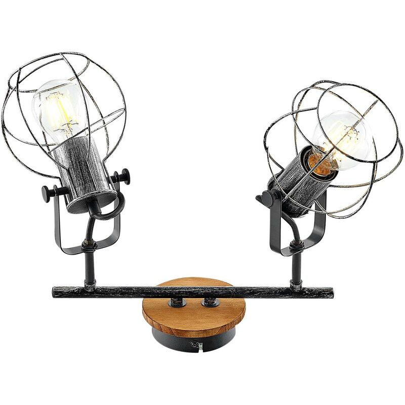 

Lindby Salima foco de techo, jaulas, 2 luces