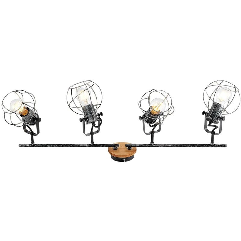 

Lindby Salima foco de techo, jaulas, 4 luces