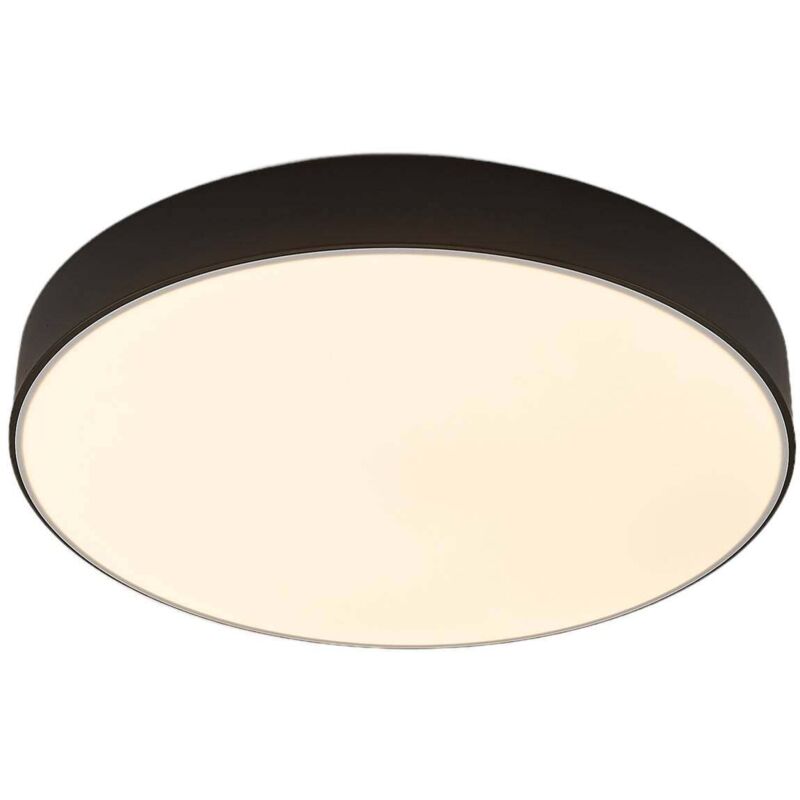 Simera Led-deckenlampe 50cm, Schwarz - Lindby