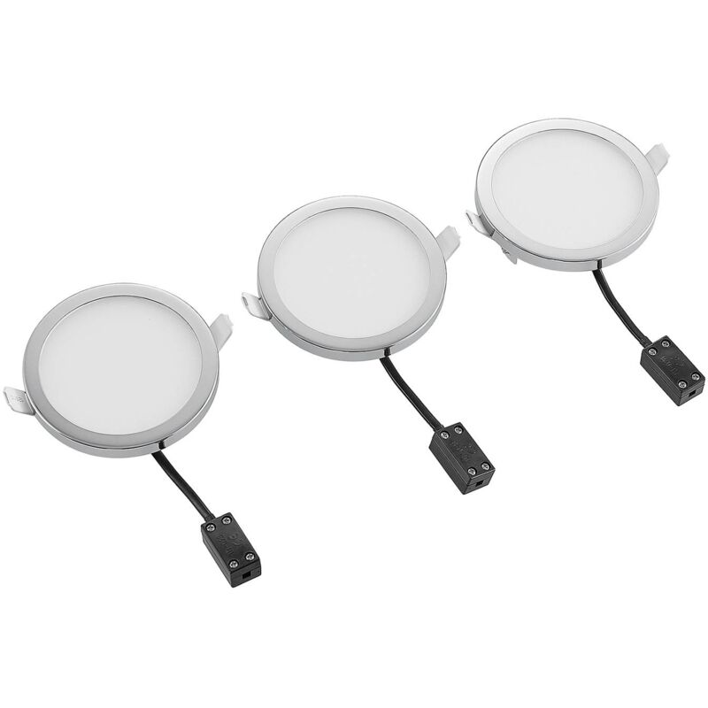 

Skrolla lámpara empotrada LED IP44 3 piezas - Lindby