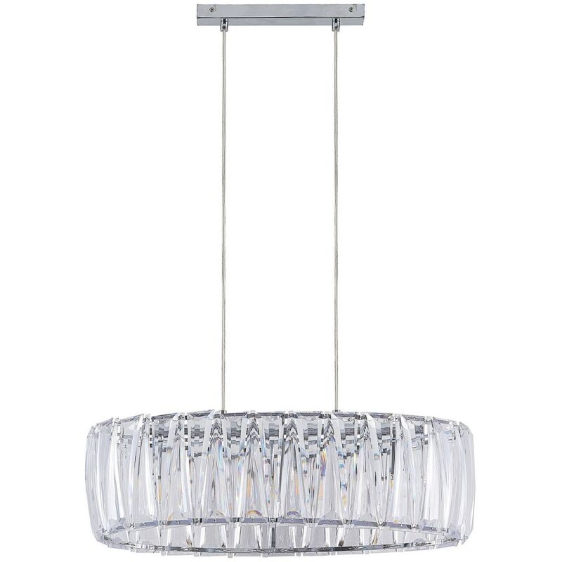 Neuwertig] Lindby Sofia Pendelleuchte Deckenlampe Deko Hängeleuchte Mit Ovalem Acrylsch19 B-ware