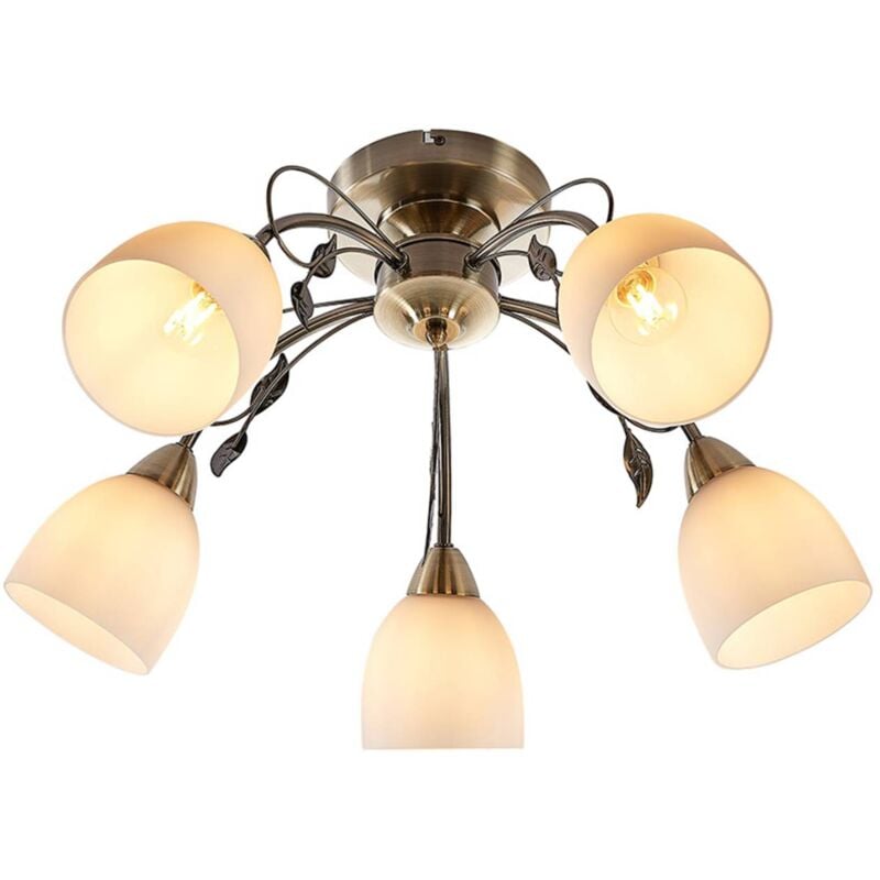 

Thaddeus lámpara de techo 5 luces alto 31cm - Lindby