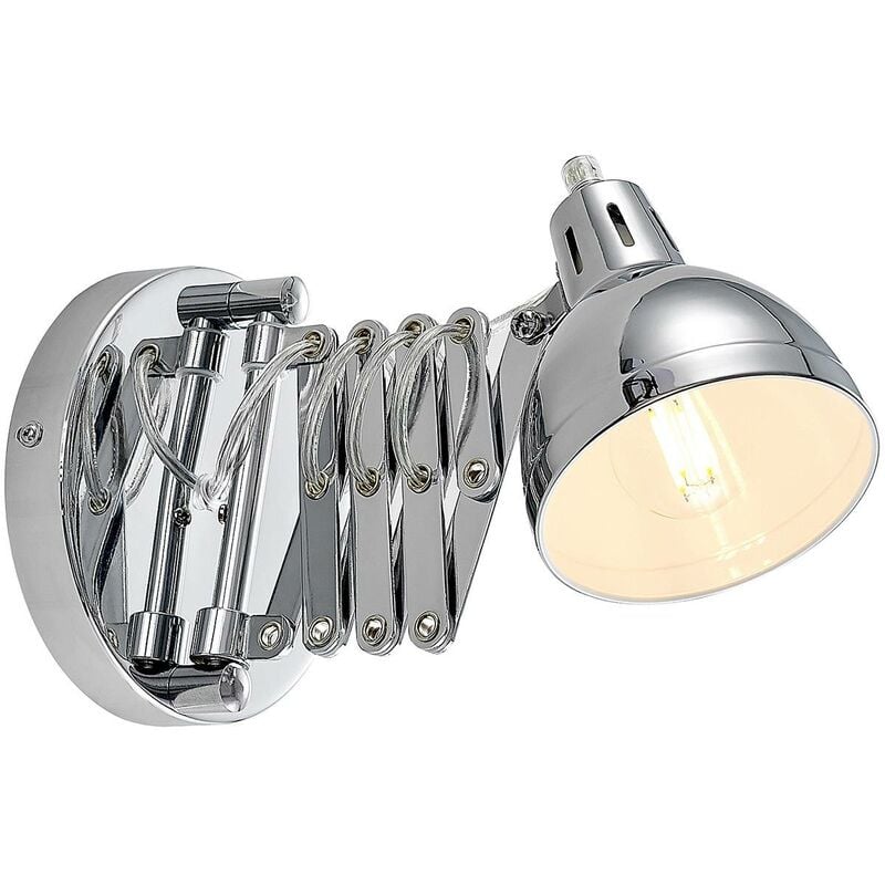 Theon applique a soffietto, cromo - cromo - Lindby...