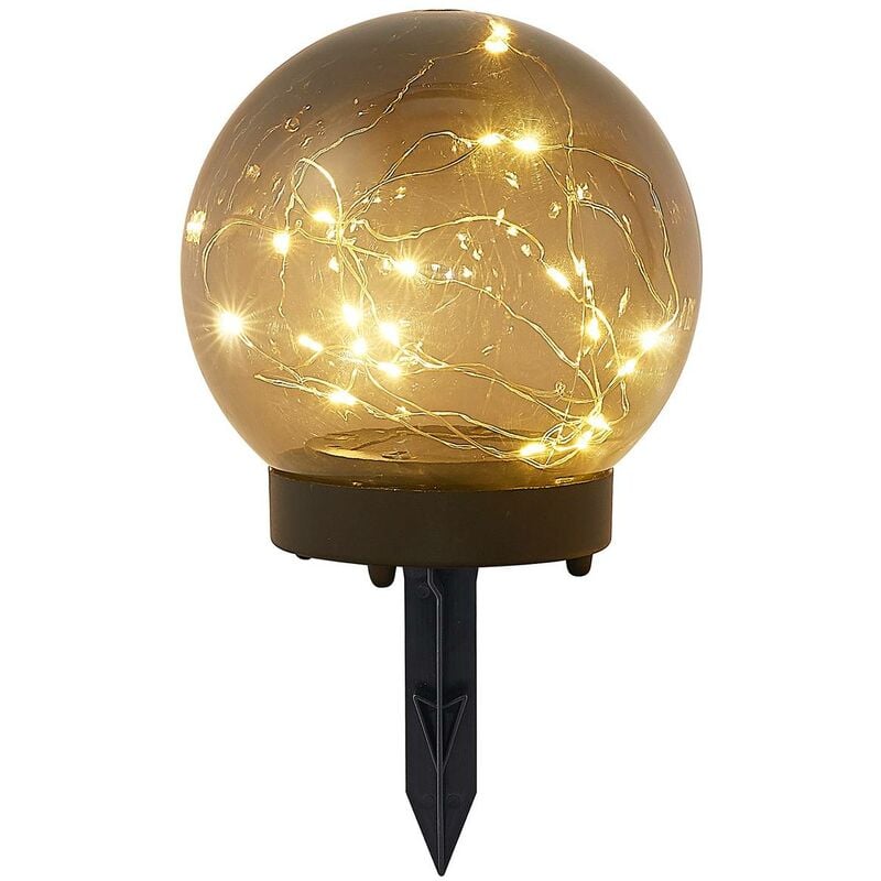

Lindby Tjelle lámpara LED solar, bola, Ø 15 cm