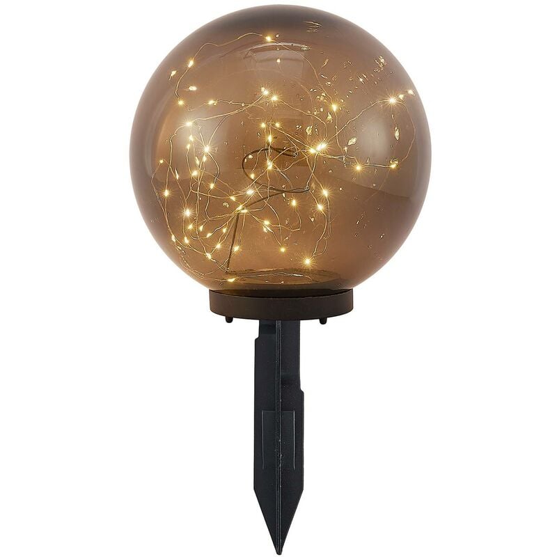 

Lindby Tjelle lámpara LED solar, bola, Ø 30 cm