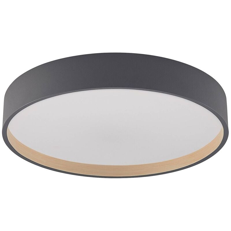 Lindby - Todor plafoniera a led cct grigio 50 cm