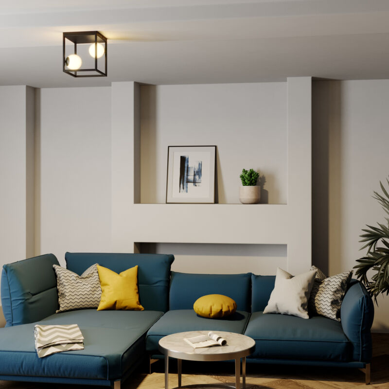 

Utopia lámpara LED de techo, 2 luces - Lindby