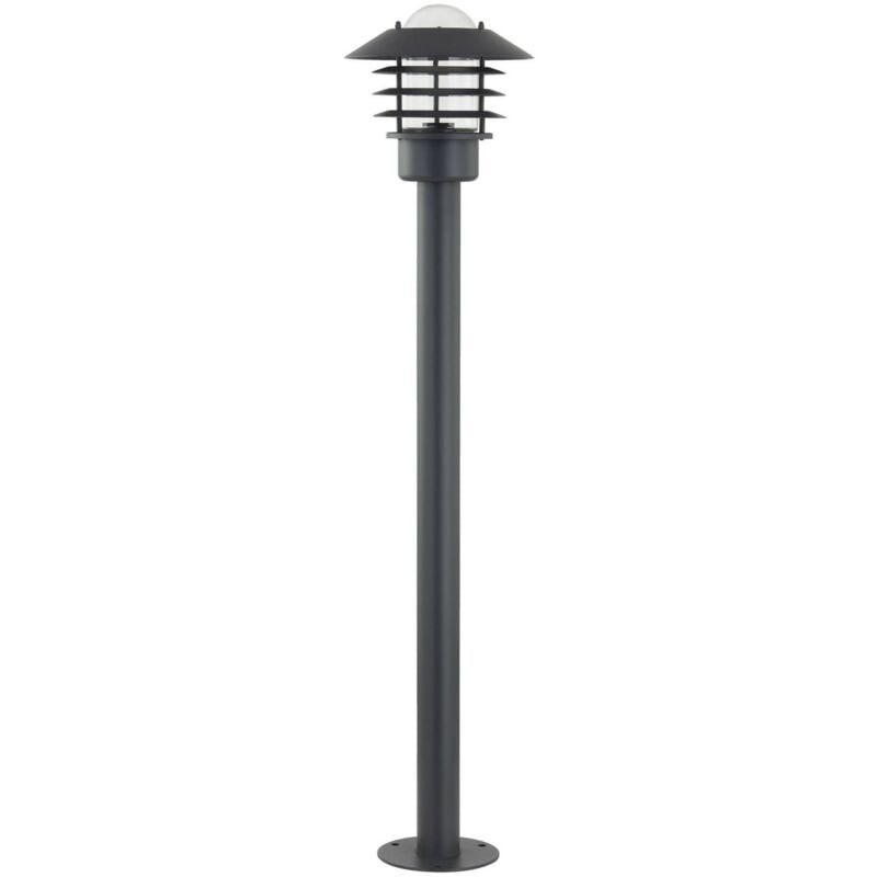 Lampione Lindby Belmiro, ferro, altezza 100 cm