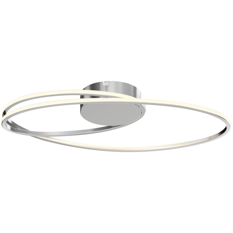 

Xenias lámpara LED de techo, cromo, 60x35cm - Lindby