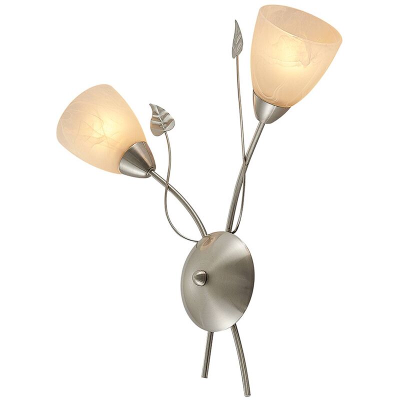 Lindby - Yannie LED-Wandleuchte, zweiflammig