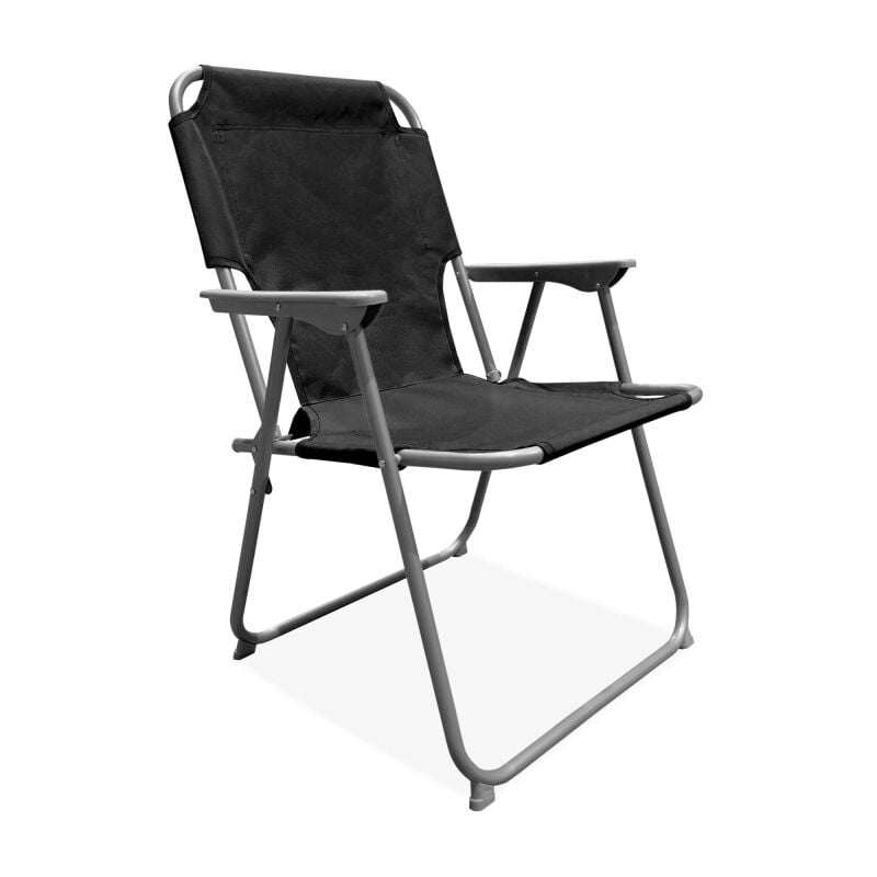 Chaise pliante PO2600S Noire - Linder Exclusiv