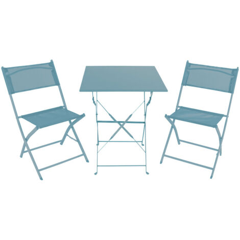 Linder Exclusiv Conjunto de jardín BISTRO SET Azul
