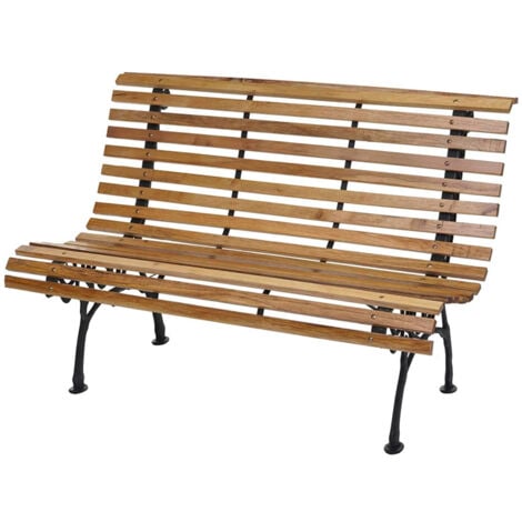 DER HOLZWURM Linder Exclusiv Gartenbank Parkbank Gartenmöbel Holzbank MC4414 150x70x81 cm