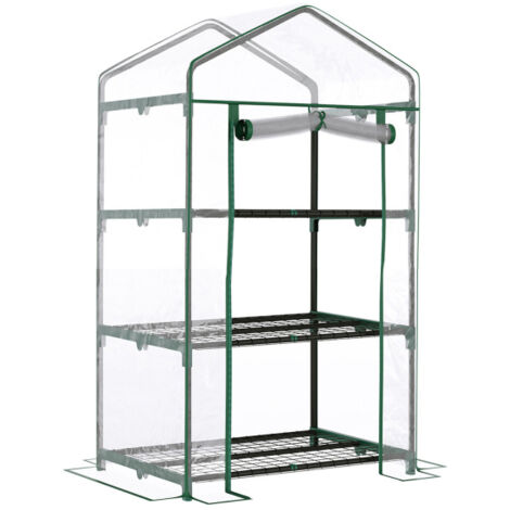 Linder Exclusiv Serre de jardin MC4302 130x69x50 cm