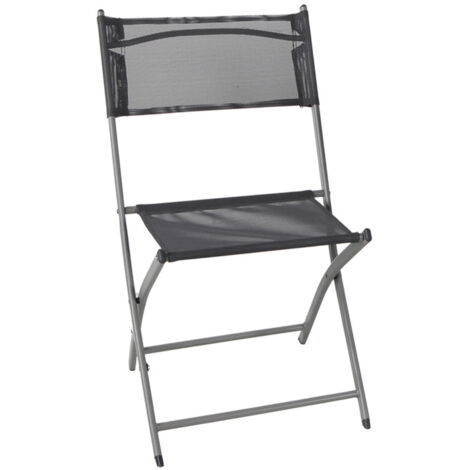 Linder Exclusiv Silla de jardín plegable Gris