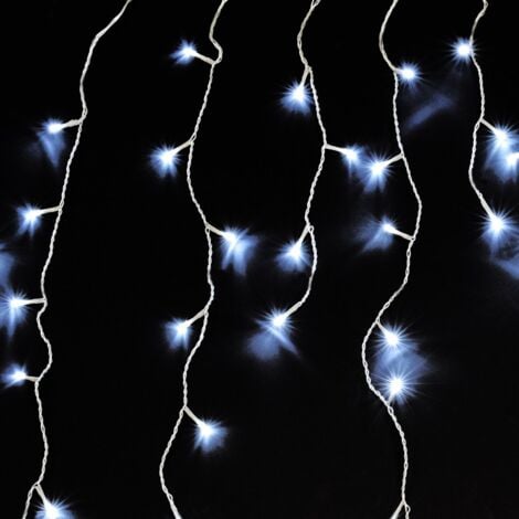 LINDER EXCLUSIV GMBH Linder Exclusiv Weihnachtsbeleuchtung Regen 160 LED Kaltweiß