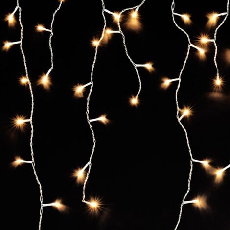 LINDER EXCLUSIV GMBH Linder Exclusiv Weihnachtsbeleuchtung Regen 160 LED Warmweiß