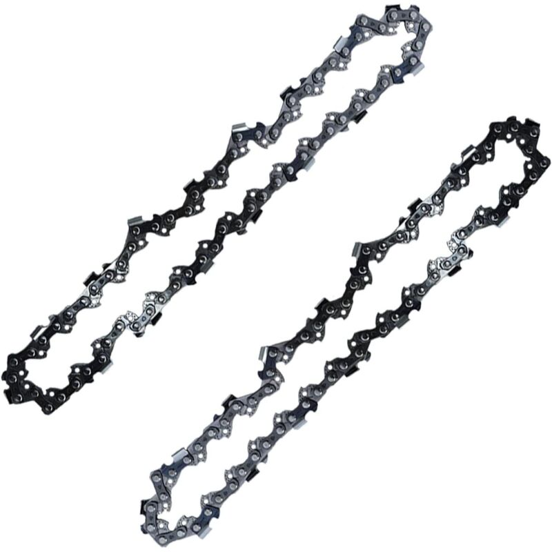 LinDuxe Lot de 2 chaînes de tronçonneuse 8 pour tronçonneuse