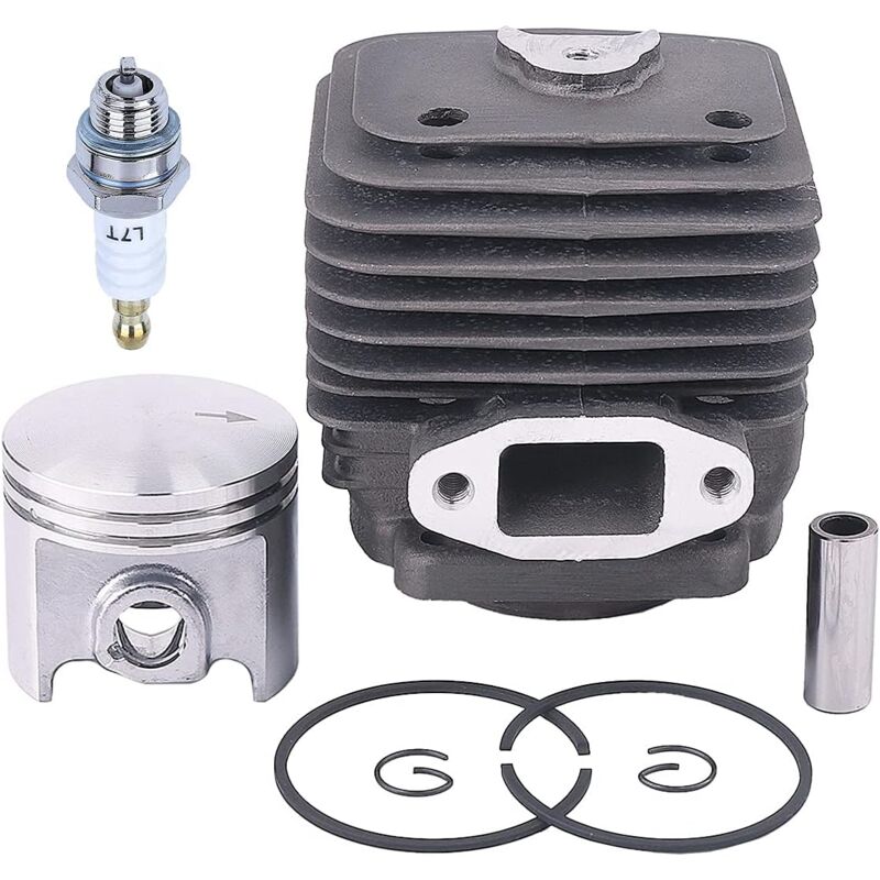 LinDuxe Kit de piston de cylindre de scie à tronçonner 49 mm pour Stihl TS360 08S TS350 08S Pièces de rechange pour scie à béton 4201 020 1200