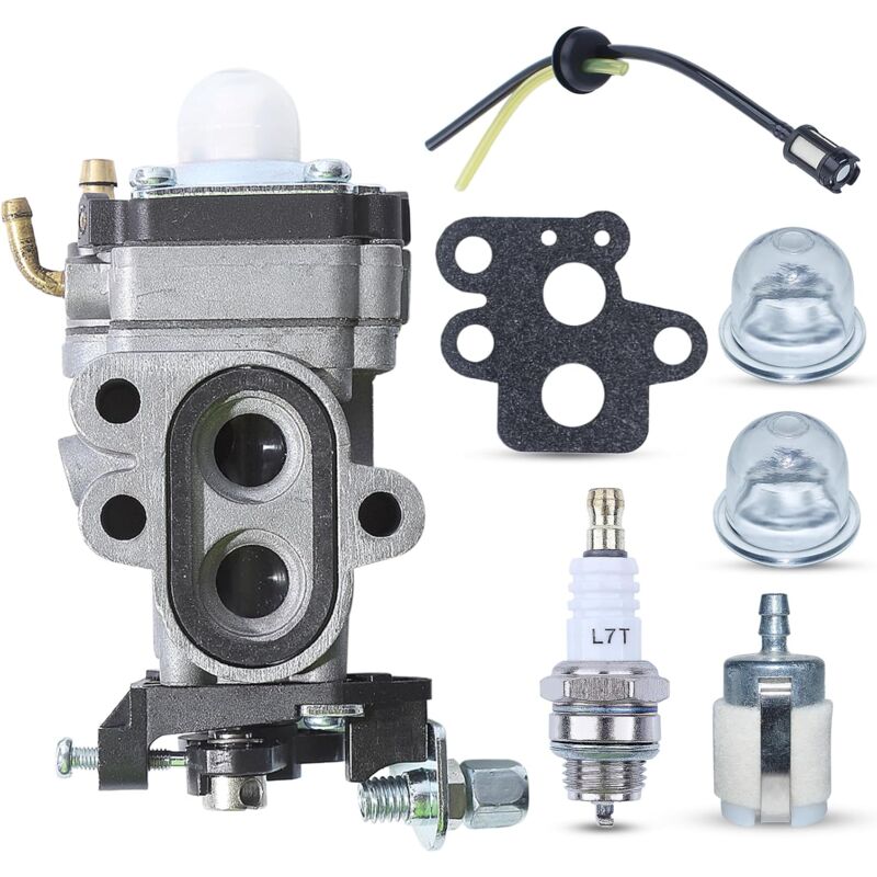 LinDuxe Carburateur pour débroussailleuse RedMax GZ23N GZ25N BCZ260TS GZ30N BCZ3060TS BCZ2660TS BCZ2460S BCZ2460TS HEZ2460F BCZ2450T HBZ2500 HBZ2600
