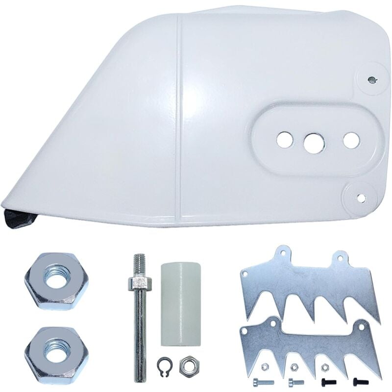 LinDuxe Kit de couvercle de pignon d'embrayage pour tronçonneuse Stihl MS660 066 MS650 Pièce de rechange avec pointes de chien d'abattage Écrou de