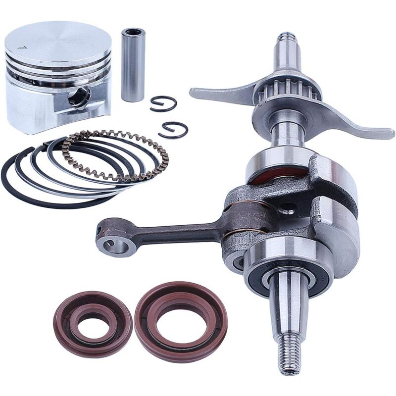 LinDuxe Kit de joint d'huile de vilebrequin avec piston pour débroussailleuse Honda GX25 GX25NT HHT25S