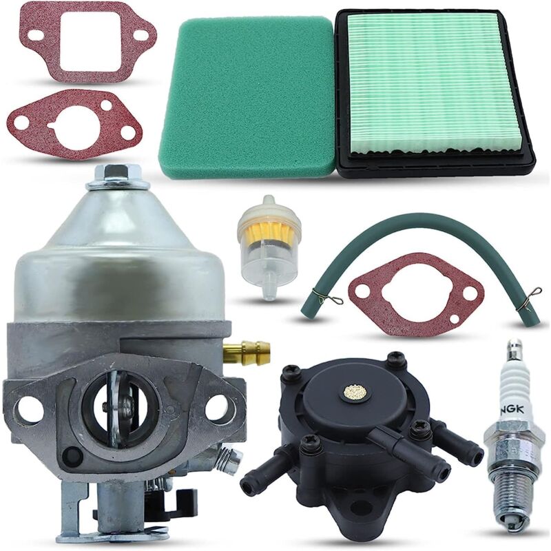 LinDuxe Carburateur GCV190 pour tondeuse à gazon Honda GCV190 GCV190A GCV190LA HRB217 HRX217 HRX217K1 HRX217K2 Remplace 16100-Z0Y-013 16100-Z0Y-853