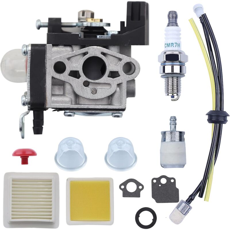 LinDuxe Carburateur SRM-2620 pour tondeuse Echo SRM-2620 26X SRM-2620T PPT-2620 PB-2620 A021004601 A021004600 Carburateur pour tondeuse souffleuse