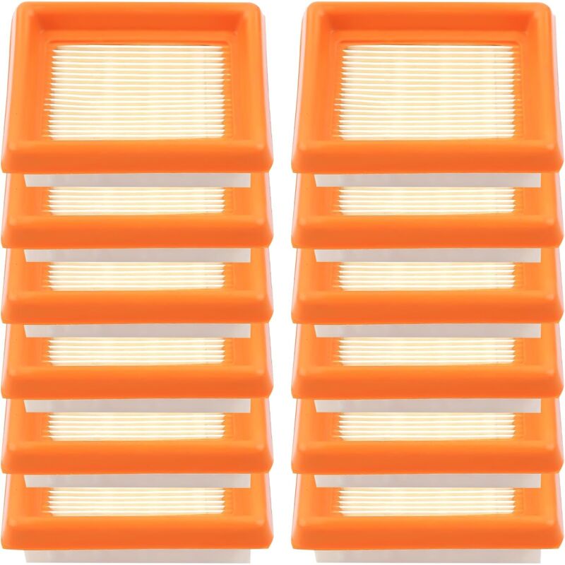 LinDuxe Kit de 12 filtres à air pour débroussailleuse Stihl FS120 FS200 FS250 FS300 FS350 FS400 FS450 Pièces de rechange OEM pour 41341410300