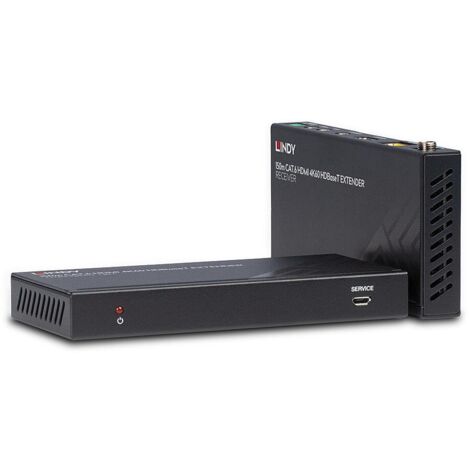 LINDY 150m Cat.6 HDMI 4K60 HDBaseT Extender, IR RS-232