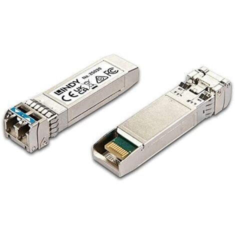 Lindy 25039 modulo ricetrasmettitore di rete Fibra ottica 10000 Mbit/s SFP+ 1310 nm