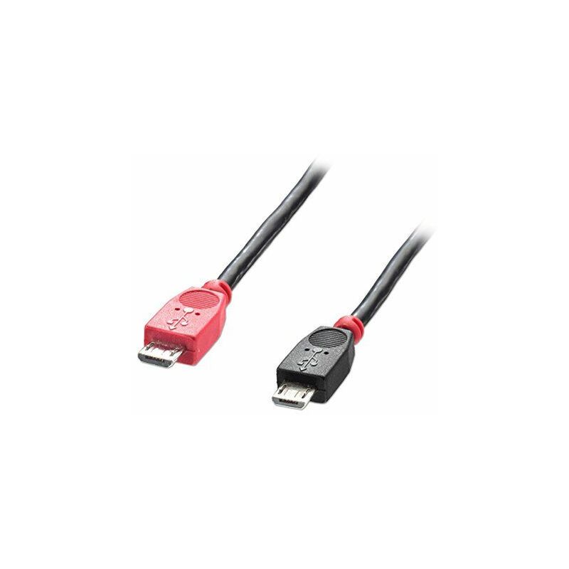 

31759 cable USB 1 m USB 2.0 Micro-USB B Negro - Lindy