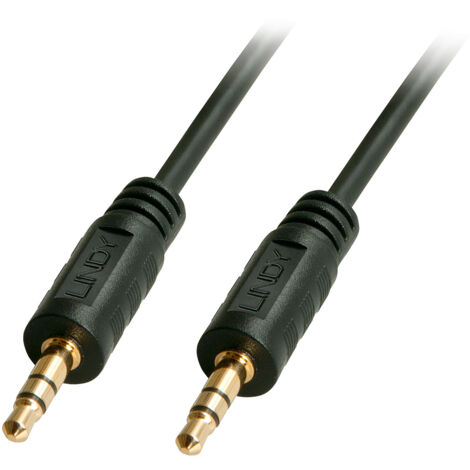 Lindy 35641 cavo audio 1 m 3.5mm Nero